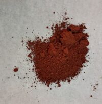 אבקת פיגמנט טבעית - אדום אוקסיד